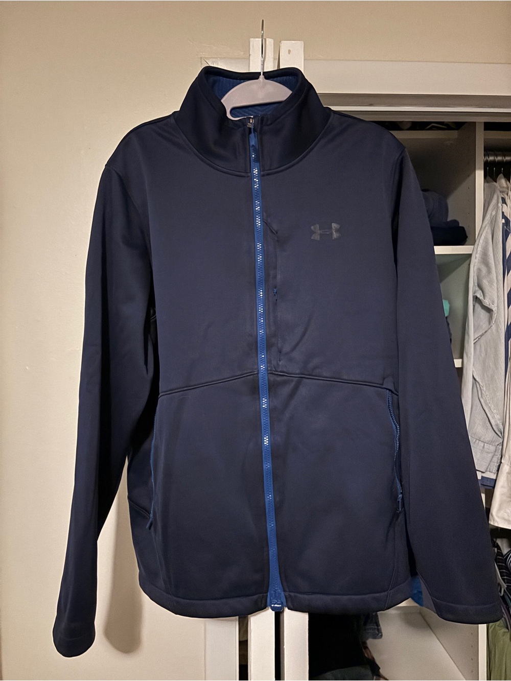 Under Armour Navy Full-Zip Jacket
